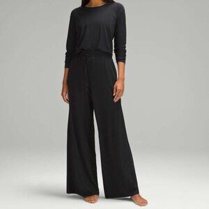 Lululemon Modal High-Rise  straight Wide-Leg Lounge Pant Women's Pants size 6